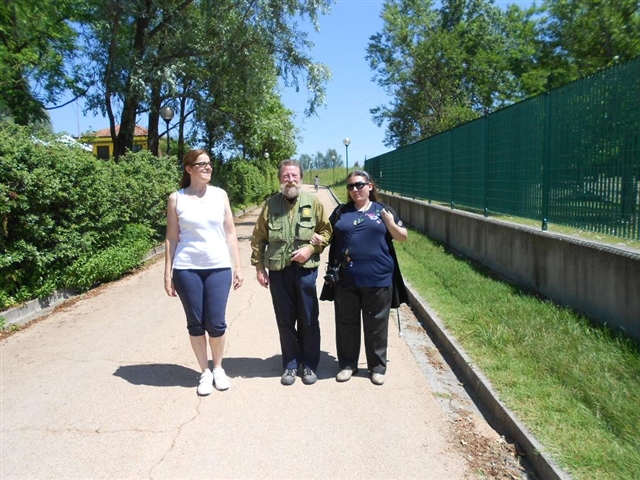 Marina Lele e Chiara al Parco degli Aironi